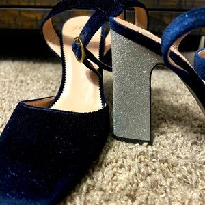 J crew gently used wedge heel